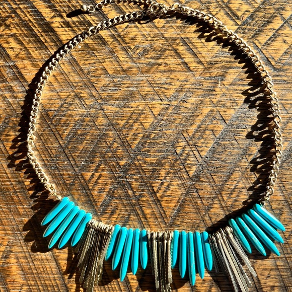 Faux Turquoise Necklace - Picture 1 of 2